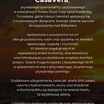 Polanowscy Prywatny Apartament Casavera W Hotelu Royal Tulip Sand Appartement *